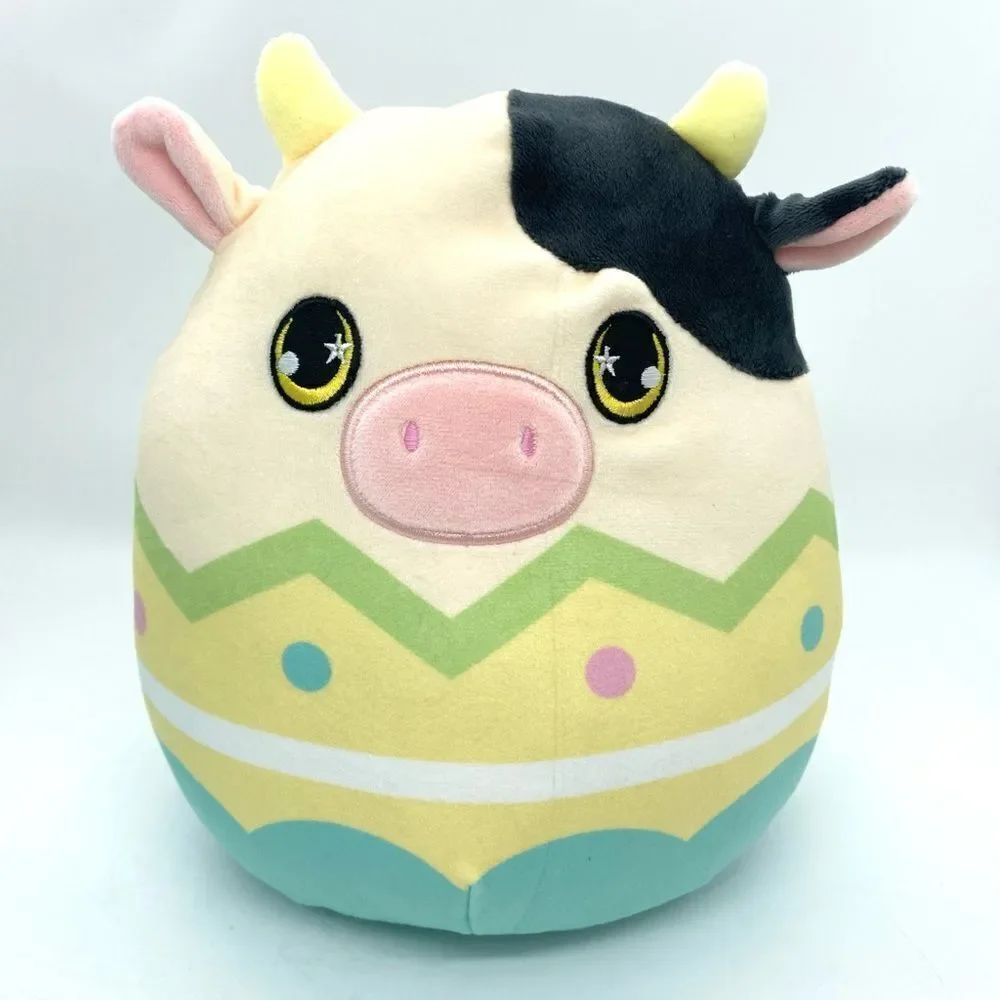 Squishmallow Easter Mystery Scented Conner The Cow Plush 8” NEW